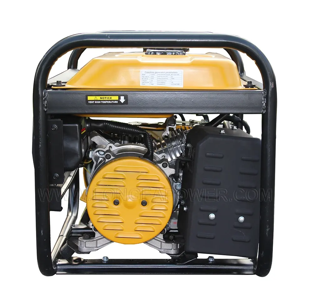 Chinese factory high end cheapest portable silent gasoline generator set 2.2 3.5 5.5 KVA 7.0HP 212CC 4 strokes Petrol generators