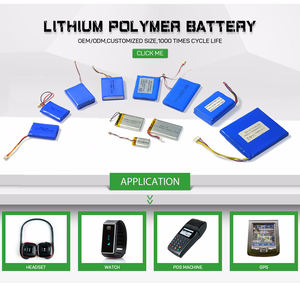 3.7v 200mah 리튬 이온 451730 리튬 폴리머 200mah 리튬 포 배터리 - Product Image 5