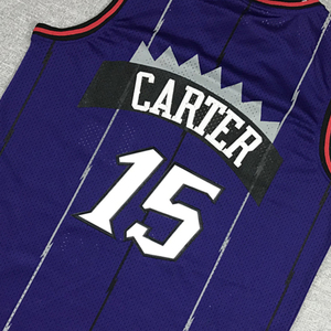 Maglia da basket ricamata retrò da <span class=keywords><strong>uomo</strong></span> 2026 Hot Sale Vince Carter Tracy McGrady Brandon <span class=keywords><strong>Ingram</strong></span> Scottie Barnes S-2XL - Product Image 5