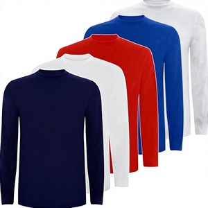 Paquete de 5 Camisetas de Manga Larga Estilo Vintage para Hombre |   Algodón Premium (Combinación Regular de Letras L en FR/ES 2) - Product Image 3