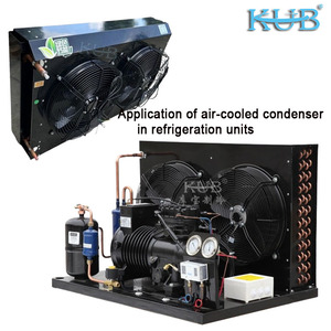 FNH2-41 5 Pk Koelsysteem Luchtgekoelde Condensor Met Koperen Spoel Warmte Uitwisseling Nieuwe Staat Voor Koude Opslag - Product Image 4
