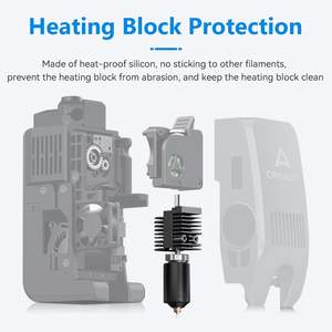Couverture en silicone pour bloc chauffant Creality K2 Plus, isolation pour imprimante 3D, accessoires - Product Image 5