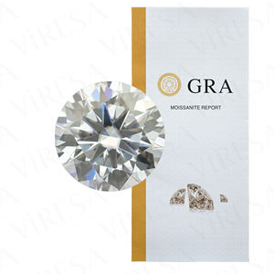 Groothandel Def/Gh Kleur 3.0Mm-15Mm Vvs <span class=keywords><strong>Moissanite</strong></span> Pass Diamant <span class=keywords><strong>Tester</strong></span> <span class=keywords><strong>Moissanite</strong></span> Stenen Met Certificaat Losse <span class=keywords><strong>Moissanite</strong></span> Stenen - Product Image 1