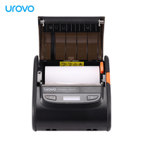 Aplikasi Desain Label Visual UROVO K329 Printer Portabel 80mm Mendukung ZPL TSPL ESC/POS untuk Logistik Ritel