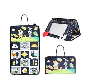 <b>Black</b> <b>White</b> High Contrast Montessori Development Crawl <b>Toy</b> Newborn Mirror <b>Toys</b> for <b>Sensory</b> Activity Smart Home for Baby Tummy - Product Image 6