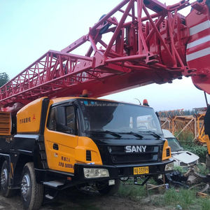 Grúa Móvil Usada Sany de 100 Toneladas, Grúa de Camión de 100t para Trabajos de Construcción - Product Image 1