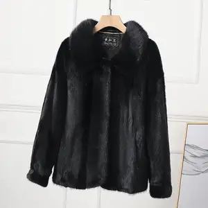 2022 winter new fashion urban sable fur coat new collection of fur coat