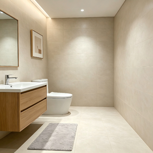 Vente flash : carrelage mural en céramique émaillée haute brillance 400x800 mm, aspect marbre beige clair, pour <span class=keywords><strong>salle</strong></span> <span class=keywords><strong>de</strong></span> <span class=keywords><strong>bain</strong></span> et cuisine - Product Image 3