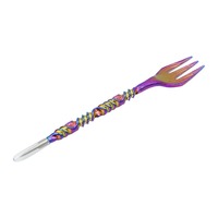 Accessoires de luxe pour chicha - Pique-films pour chicha et fourchette à cigarettes de couleurs assorties, 60 cm, pratique, logo personnalisable