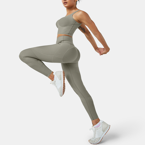 Leggings sculptant le corps avec étiquette personnalisée leggings taille haute pour femmes - Product Image 6