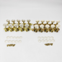 High Quality Electric Guitar Tuning Pegs 5R5L 5 Sets 10 Strings Double Hole Steel Column Replacement String Peg Accessories