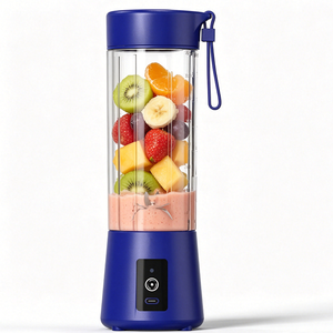 Vaso Mezclador Eléctrico Portátil de Moda, 400 ml, Recargable, Mini Licuadora de Frutas, para Viajes, al Aire Libre, Batidos, Smoothies - Product Image 1
