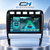 Pour Porsche Cayenne 2002-2010, autoradio Android 9 pouces, navigation GPS, WIFI 4G, Carplay sans fil, lecteur vidéo