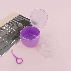 Boîte de rangement dentaire au design le plus récent, grande capacité, étui <span class=keywords><strong>moderne</strong></span> pour appareils dentaires et gouttières de rétention - Product Image 6