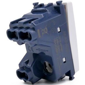 Interruptor Desviador de un Solo Polo Blanco Compatible con Vimar Arke - Product Image 2