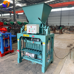 WJ 4-35c Máy làm gạch di động thủy lực Hạng Nặng-Nhà sản xuất khối đầu ra cao + Máy chế tạo de briques - Product Image 1