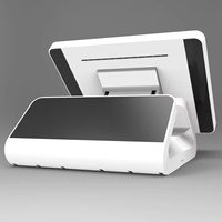 Système de point de vente JJPOS JJ-5200, écran tactile capacitif de 15,6 pouces, caisse enregistreuse avec Bluetooth/Wi-Fi 6, option de logo personnalisé