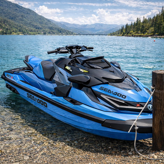 Fiberglass 1-3 Persons Sea-Doo RXT-X 325 Bombardier Jetski Rotax 1630 ACE 325HP Marine Engine 2026