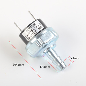 Pressostat automatique G1/4 160-200Psi 12-220V pour pompe à air comprimé - Product Image 2
