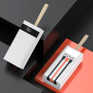 Superventas 50000mAh Banco de energía portátil Pantalla LED Tamaño mini 20W Salida USB dual 15W Entrada Micro USB tipo C <span class=keywords><strong>2022</strong></span> Más popular - Product Image 6