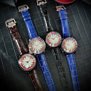 Reloj Mecánico de Pulsera para Hombre de Alta Calidad, 41 mm, Diseño Esqueleto, Cuerda Manual, Caja de Acero Inoxidable, Correa de Cuero, Cristal de Zafiro - Product Image 6