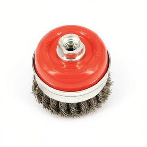 TTAKE Twisted Bunch Cup <b>Brush</b> Steel M14 Abrasive For Metal Polishing - Product Image 2