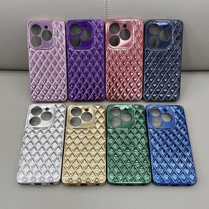 3D mạ điện long lanh gương trống nước bằng chứng mềm TPU máy ảnh bảo vệ Quảng Đông giá rẻ điện thoại di động trường hợp - Product Image 2