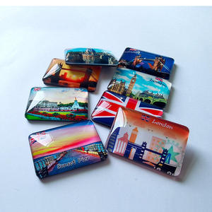 Aimant en acrylique magnétique résistant imprimé UV, aimant photo, souvenir touristique, cadeau personnalisé en gros, aimant de réfrigérateur en acrylique - Product Image 5