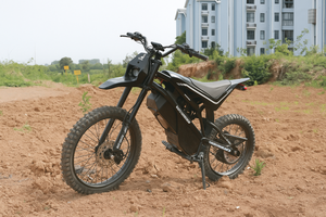 Электрический внедорожный кроссовый мотоцикл с бесщеточным центральным двигателем 27Ач, 60В, 2500Вт, 3 скорости, стальная рама, запас хода 80 км, водонепроницаемость IPX5, гидравлические дисковые тормоза - Product Image 3