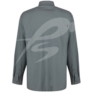 Camisas Casuales de Manga Larga con Cuello en V para Hombre, 100% Algodón, para Pesca, Caza y Tiro, Antiarrugas y de Secado Rápido - Product Image 2