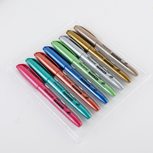 Macaron bán Hot kim loại Bút Đánh Dấu không độc hại màu thay đổi Bút Đánh Dấu xóa được đánh dấu gói cho sinh viên nghệ thuật - Product Image 6