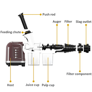 Nuevo Extractor de Jugos Profesional con Tecnología de Prensado en Frío y Alto Rendimiento - Product Image 5