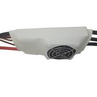 Contrôleur de moteur CC sans balais Flier 16S 200A avec refroidissement par ventilateur pour voitures de course, camions et modèles réduits professionnels