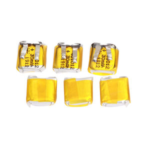 Siêu nhỏ mỏng có thể sạc lại Lipo di động 3.7V 25mAh 30mAh pin <span class=keywords><strong>lithium</strong></span> polymer - Product Image 1