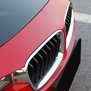 Accesorios de parachoques delantero de coche KSEEK, rejilla mate cromada para <span class=keywords><strong>BMW</strong></span> 3-SERIES (G20) - Product Image 3