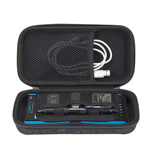 Étui rigide pour Texas Instruments <span class=keywords><strong>ti</strong></span>-<span class=keywords><strong>nspire</strong></span> CX <span class=keywords><strong>CAS</strong></span> calculatrice graphique couleur, grande capacité pour stylos, câbles et autres accessoires - Product Image 2