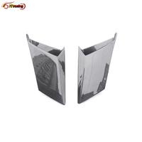 Prise d'air de conduit d'air de fenêtre latérale de voiture en Fiber de carbone sèche de Style OEM pour Lambo Aventador LP700-4 2011-2015