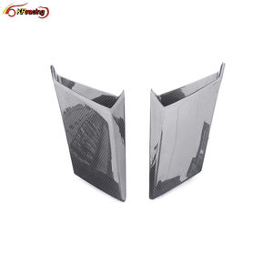 Prise <span class=keywords><strong>d</strong></span>'<span class=keywords><strong>air</strong></span> de conduit <span class=keywords><strong>d</strong></span>'<span class=keywords><strong>air</strong></span> de fenêtre latérale de voiture en Fiber de carbone sèche de Style OEM pour Lambo Aventador LP700-4 2011-2015 - Product Image 3