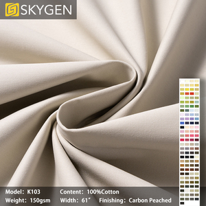 Fabricant de tissu en coton tissé 100% coton à Guangzhou Tissu de pantalon cargo pour hommes Vêtements - Product Image 3