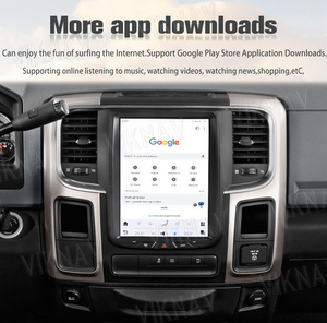 Android11 רכב gps ניווט עבור דודג 'Ram 1500 2013-2018 מסך מגע 10.4 אינץ 8 ליבת ראש יחידה סטריאו רדיו מולטימדיה נגן - Product Image 5