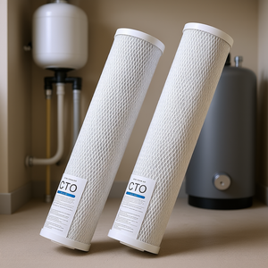 Cartouche de filtre à eau au charbon actif CTO 4,5x20 pouces pour toute la maison - Product Image 2