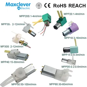 Oem Odm 0.2-100 Ml/min Onderzoek Ontwerp Ontwikkeling Allerlei Kleine Stroom Doseerpomp Met Precisie Flow Peristaltische Pomp