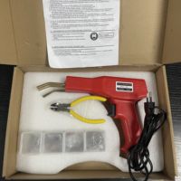 Machine à souder les attaches plastiques avec pistolet agrafeur à chaud plaqué cuivre pour la réparation de PVC et de pare-chocs de voiture 54V
