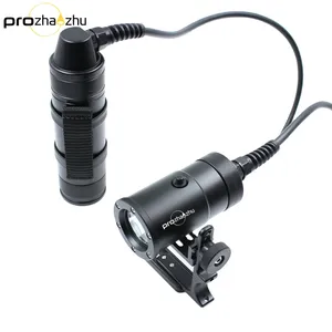 4000 Lumen Rechargeable IP68 200M Underwater Dive Lamp Technical Sidemount Canister Light For Scuba Cave Divers