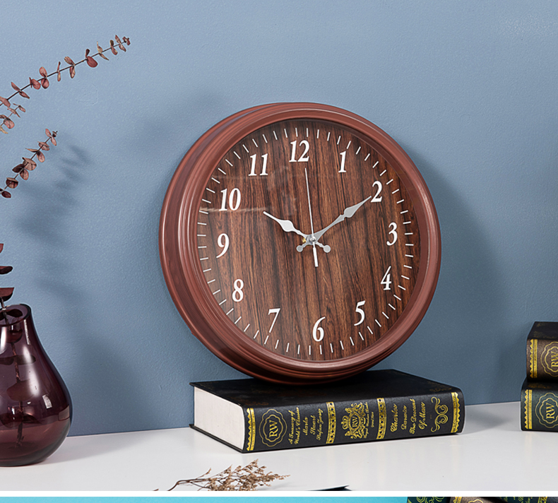 Fashion Wall Clock Modern Design Decoration Gift Black Silver Gold Red 14inch