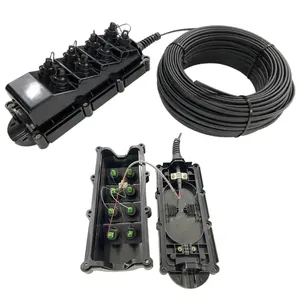 Outdoor Waterproof 4 6 8 12 Ports Fiber Optic mst Multiport Service Terminal box for Corning OptiTap SC