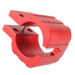 Red Aluminum Alloy ULIP <b>Scooter</b> Folding <b>Clamp</b> Standard Size Rugged Lock for ZERO Dualtron Series Electric <b>Scooter</b> Parts - Product Image 3