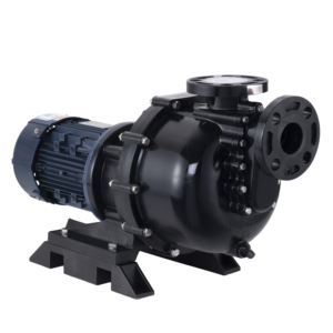 Self Priming Centrifugal Chemical Pump 5HP FRPP PVDF 5m Suction Head for Electroplating Industrial Wastewater Treatment - Product Image 1