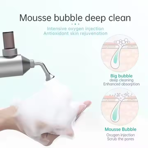 Chuyên nghiệp Aqua Peel & oxy máy bay phản lực để làm sạch sâu, trẻ hó<span class=keywords><strong>a</strong></span> da & Mousse bong bóng-salon thiết bị - Product Image 4