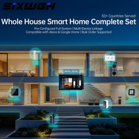 Module de commutation intelligent WiFi SIXWGH 10A, interrupteur intelligent basique, disjoncteur DIY, contrôle par application, interrupteur intelligent pour la maison, compatible avec Alexa